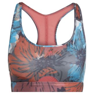DAMEN SPORT-BH POWERREACT TRAINING MEDIUM-SUPPORT ALLOVER PRINT