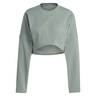 DAMEN YOGA STUDIO CROP SWEATSHIRT