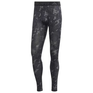 Herren Sportlegging Techfit Allover Print Training 