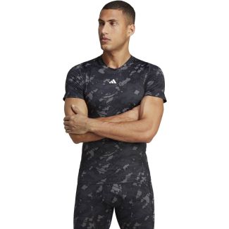 HERREN T-SHIRT TECHFIT ALLOVER PRINT
