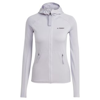 DAMEN WANDERJACKE TECH FLOOCE LIGHT HOODED