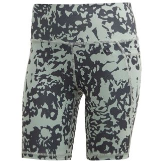 DAMEN SHORTS OPTIME STASH POCKET RAINING FLORAL PRINT