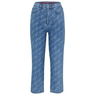 Damen 7/8 Straight Jeans  