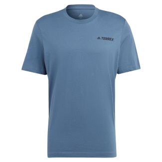 HERREN T-SHIRT MOUNTAIN GRAPHIC