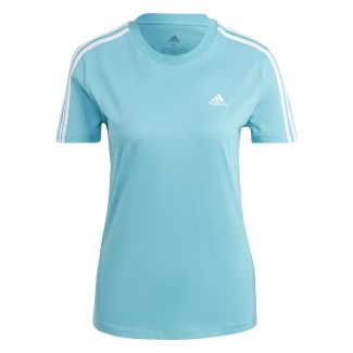 DAMEN T-SHIRT LOUNGEWEAR ESSENTIALS SLIM 3-STREIFEN