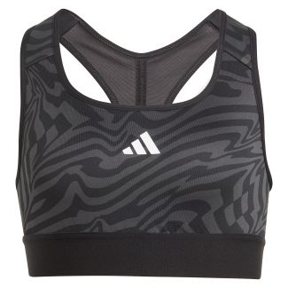 MÄDCHEN SPORT-BH AEROREADY POWERREACT PRINT PADDED