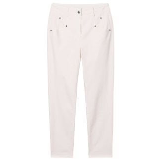 DAMEN CROPPED-JEANS