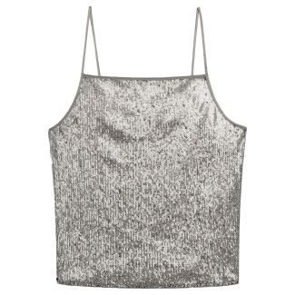 DAMEN PAILETTEN-TOP