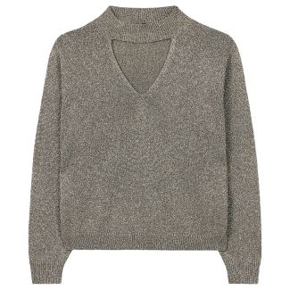 DAMEN CUT-OUT-PULLOVER