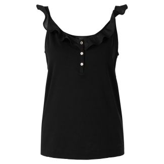 DAMEN TOP MIT VOLANTS