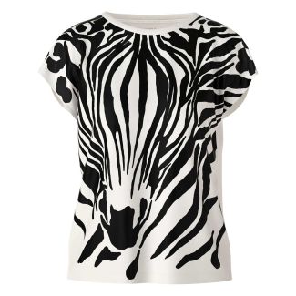 Damen T-Shirt im Zebra-Look