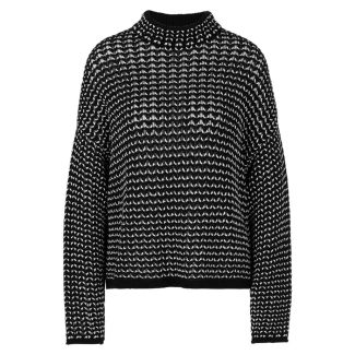 Damen Grobstrickpullover