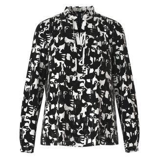 DAMEN BLUSE "RETHINK TOGETHER"