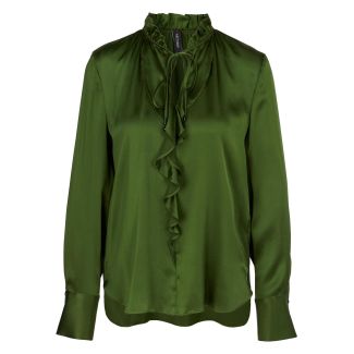 DAMEN SEIDENBLUSE