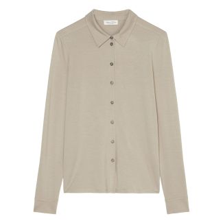 DAMEN JERSEY-BLUSE