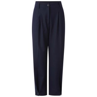 Damen 7/8 Bundfaltenhose