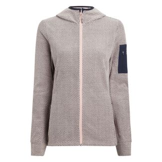 Damen Strickfleecejacke Hucture 