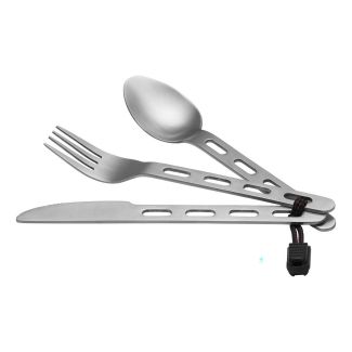 UNISEX BESTECK CUTLERY 3PCS STAINLESS STEEL