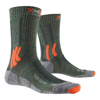 HERREN WANDERSOCKEN TREK SILVER