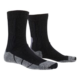 DAMEN WANDERSOCKEN TREK SILVER