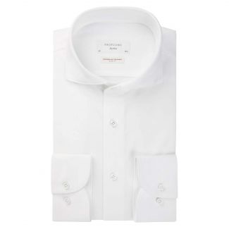 Herren Businesshemd Cutaway White