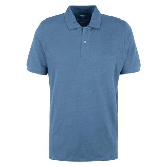 Herren Poloshirt Leinen