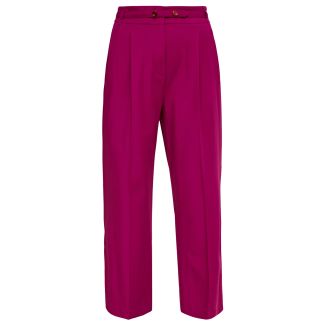 Damen 7/8 Bundfaltenhose