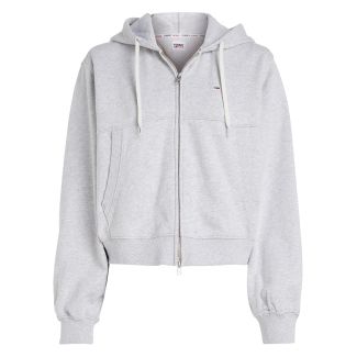 DAMEN SWEATJACKE CROPPED 