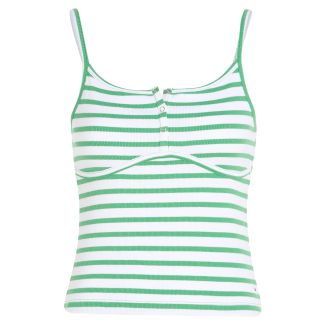DAMEN TOP SAILOR STRIPE STRAP