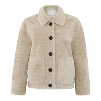 DAMEN TEDDYJACKE