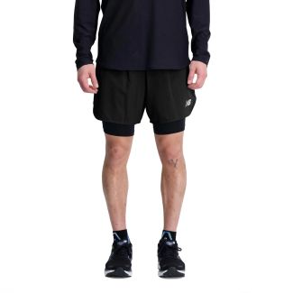 HERREN LAUFHOSE KURZ SPEED & INCH 2-IN-1