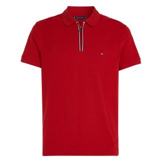 HERREN POLOSHIRT ZIP TIP SLIM 