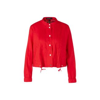 DAMEN LEINENJACKE