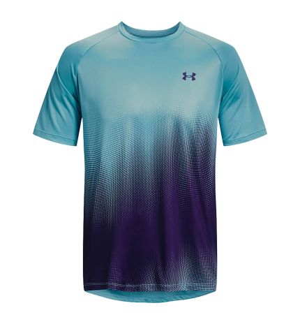 HERREN T-SHIRT UA TECH FADE 