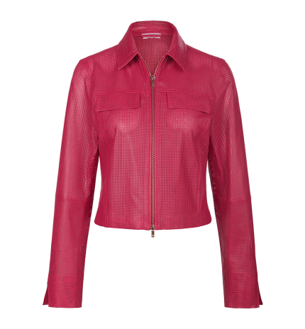 DAMEN LEDERJACKE