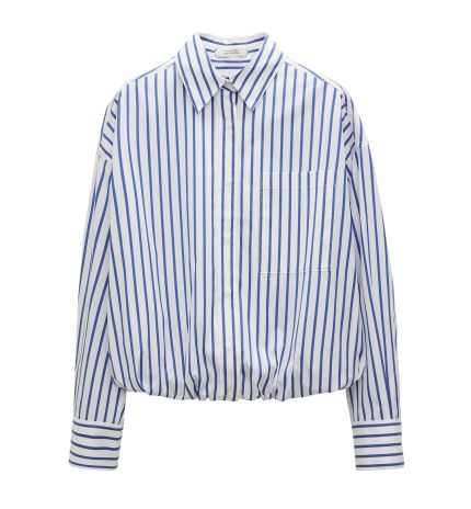 DAMEN BLUSE SOFT STRIPE