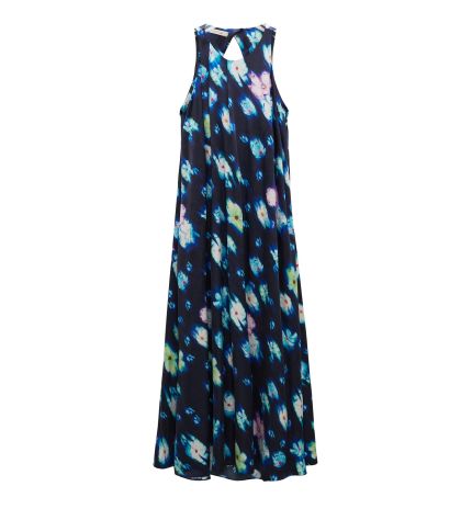 DAMEN KLEID NEON BLOOMING