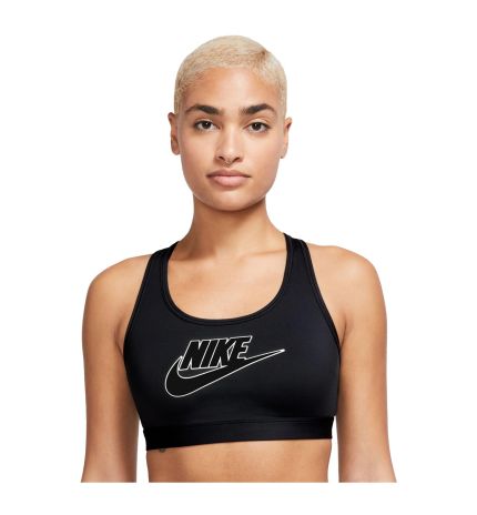 DAMEN SPORT-BH SWOOSH MEDIUM SUPPORT FUTURA