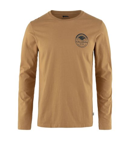 HERREN LANGARMSHIRT FOREVER NATURE BADGE 
