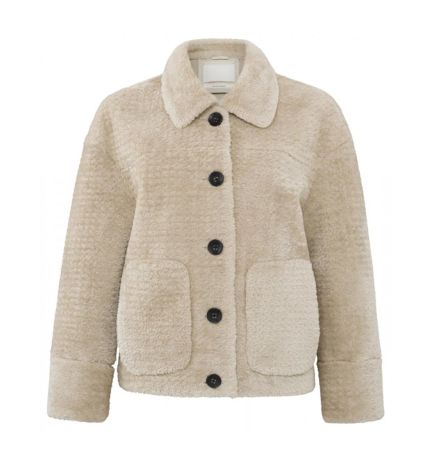DAMEN TEDDYJACKE