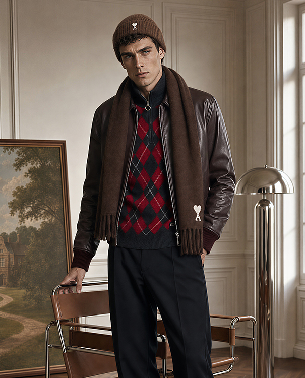 Herrenlook in Ami Paris