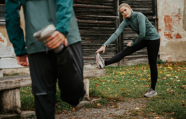 Aufwärmübungen vor dem Laufen