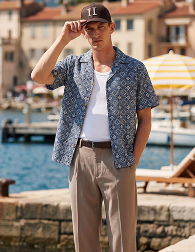Herrenlook in Les Deux