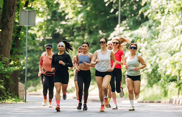 Girls Running Club Image