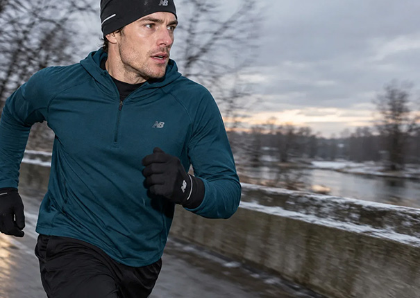 Runningbild im New Balance Outfit Runningbild im New Balance Outfit
