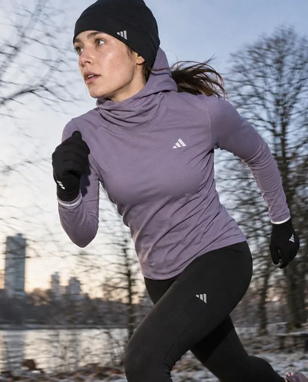 Damen Runningbild im adidas Look Damen Runningbild im adidas Look