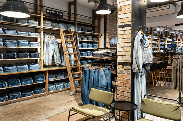 G-Star Fläche bei Jeans Reischmann in Ravensburg G-Star Fläche bei Jeans Reischmann in Ravensburg