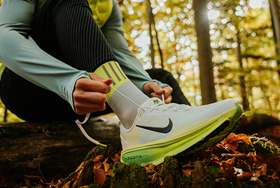 Nike Laufschuh Nahaufnahme