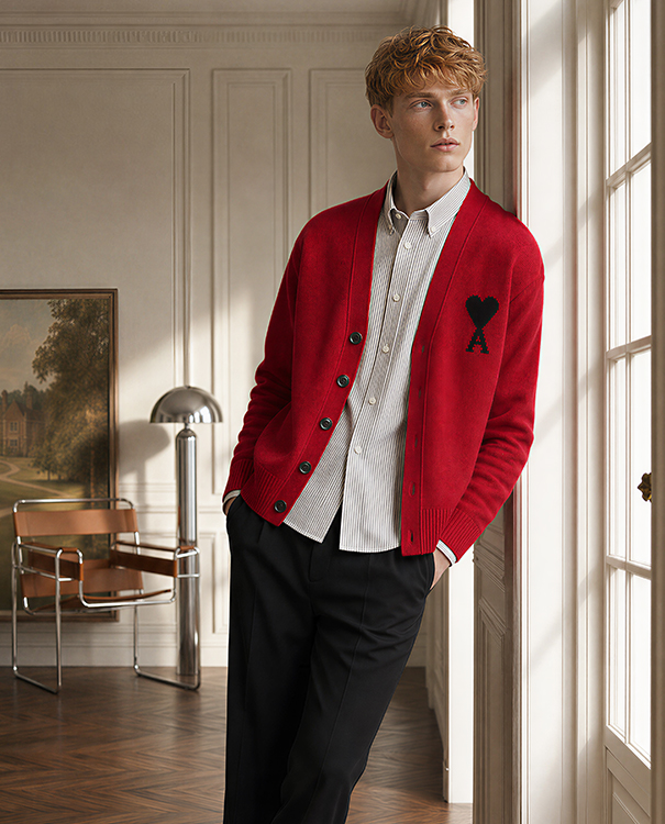 Herrenlook in Ami Paris