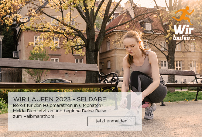 Wir laufen 2023 werde Teil der Reischmann Running Community